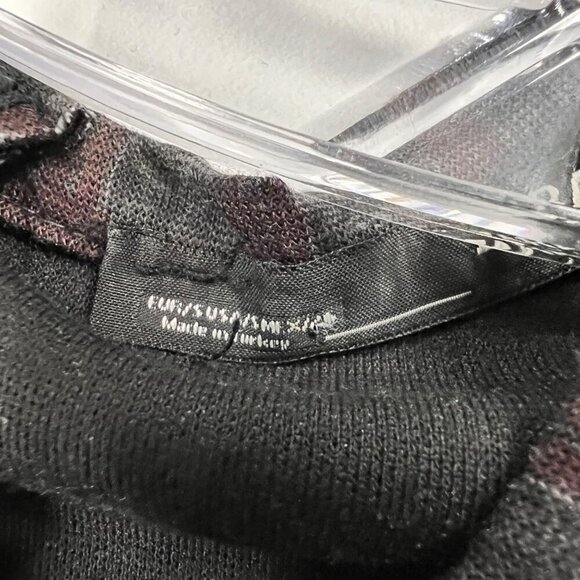 Zara Women's Plaid Midi Bodycon Dress Long Sleeve Multicolor Size Small - Picture 8 of 8